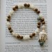 Wood Stone pocket mala. Mala beads, Yoga, meditation, buddha