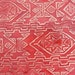 Etched Copper Sheet, Southwest Borders, Red Clay, 4x3 inches, 24g