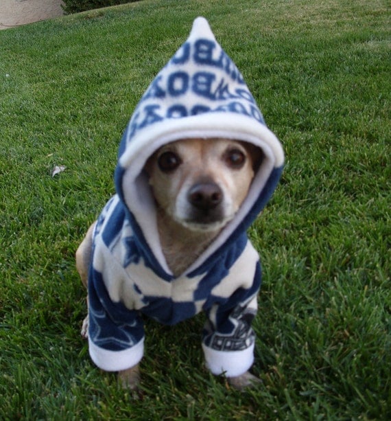 Items similar to Dallas Cowboys NFL Dog Hoodie FREE SHIPPING on Etsy