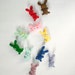 Colorful Small Amigurumi Bunny Rabbit included NEW Colors - Choose your own color