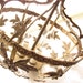 Antique Solid Brass Hanging Lamp Treasury Item