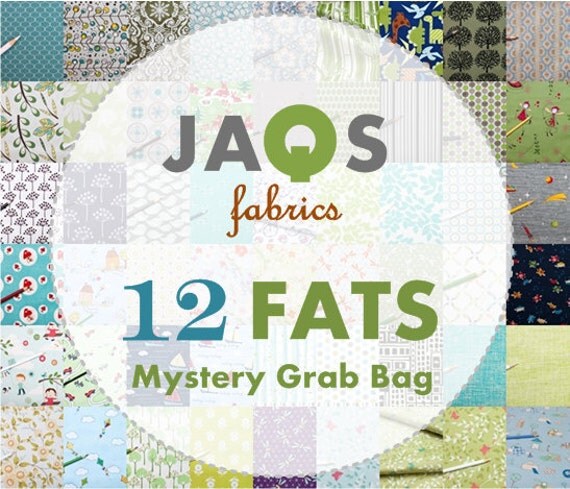 Mystery Grab Bag 12 Fat Quarter Cool Bundle Seller