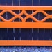 Funky Bold Orange Full/Queen Headboard
