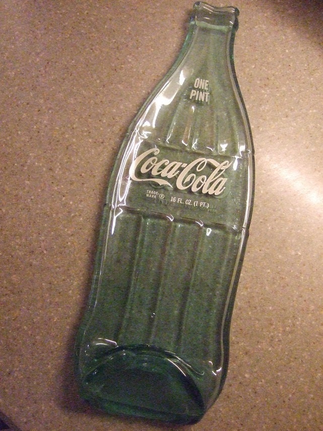 LARGE COCA COLA Bottle Spoon Rest 16 Oz Size