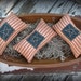 Americana Flag Pillow Bowl Filler Primitive Decor