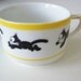 Rare Royal Rudolstadt 1925 "Felix the Cat" Baby Cup by Pat Sullivan
