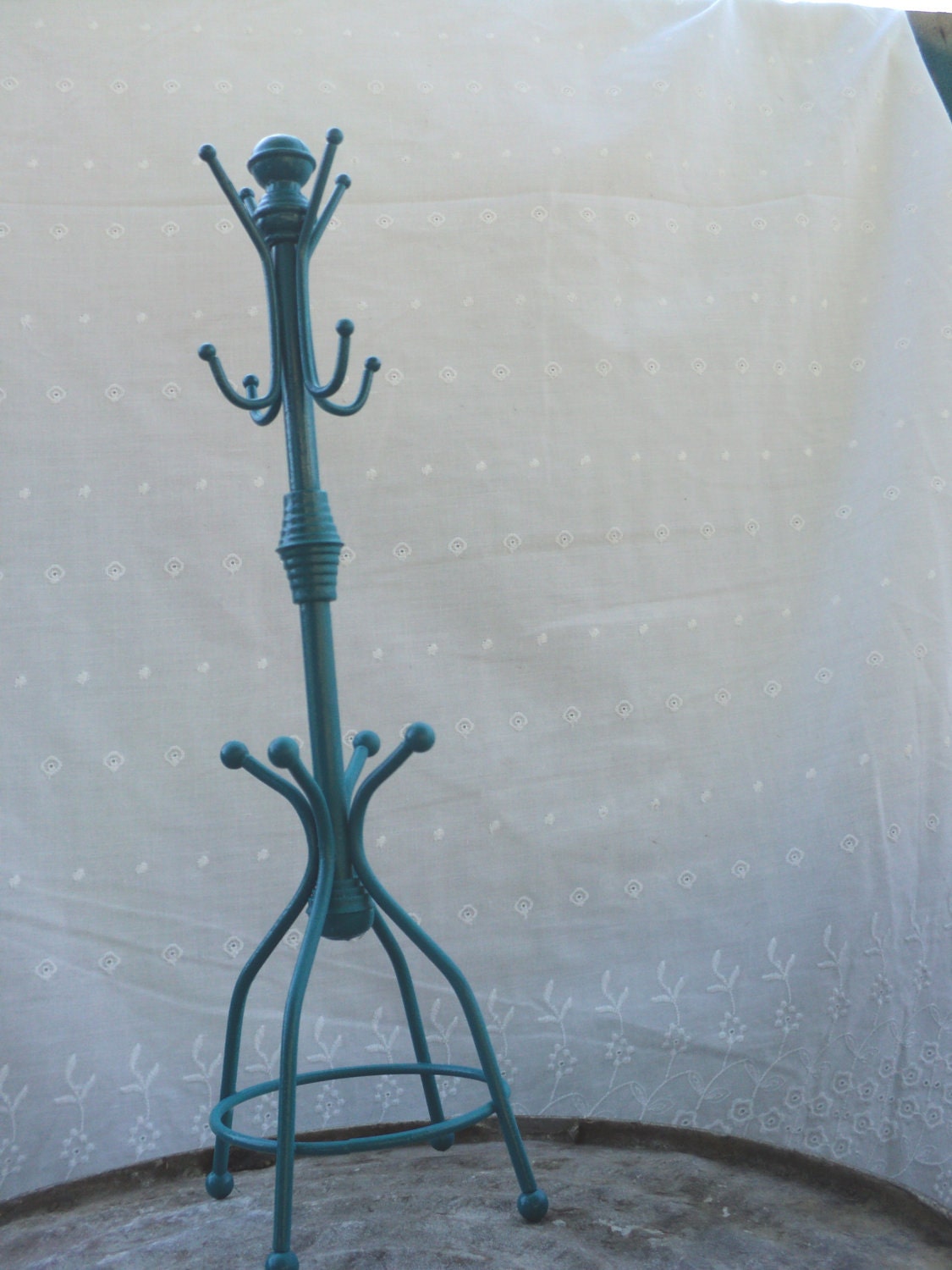 blue coat stand