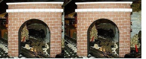 Tunnel Portals For O Scale Model Railroad Train Layouts &amp; Scenery 