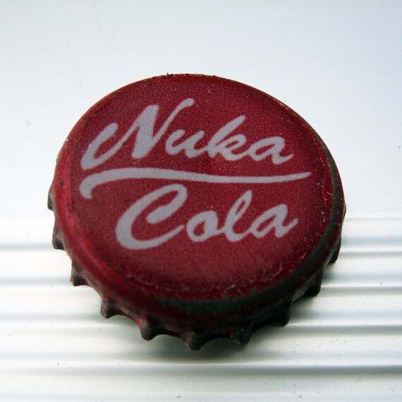 Nuka Cola Bottle Cap Badge by Chanced1 on Etsy