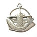 Vintage Sterling Creed Fish and Loaves of Bread Pin Pendant
