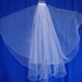 Veil, Bridal veils, Wedding Veil, Circular veil, Waist length veil