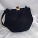 Navy 1950's Pegi Paris Purse, Vintage Handbag, Vintage Purses