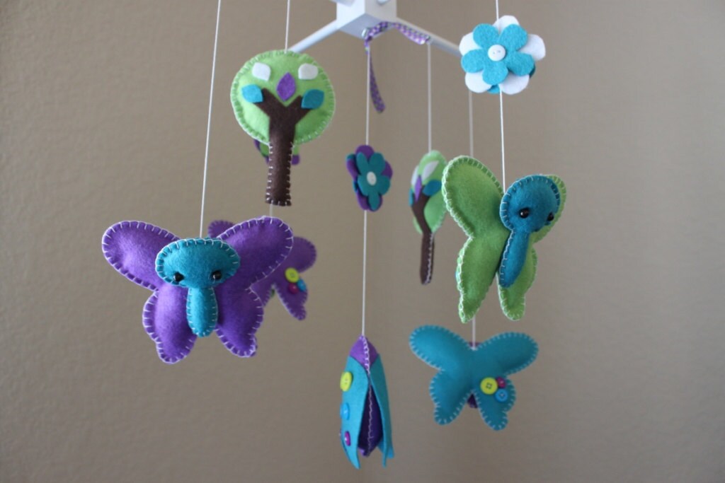 Baby Crib Mobile Baby Mobile Butterfly Mobile Baby