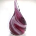 Paperweight / Ring Holder - Pink & White Swirl : Disaster Relief
