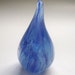 Paperweight / Ring Holder - Blue swirl & Bubble : DISASTER RELIEF