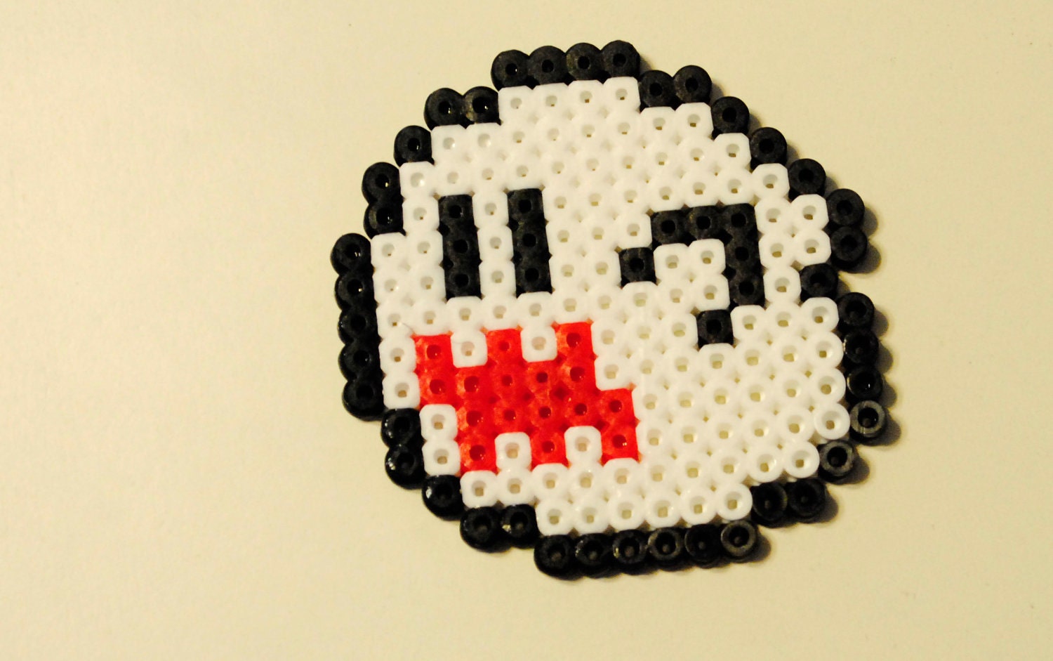 Super Mario Perler Bead Boo