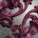 Vintage Homco Candle Sconces Black Plum SALE COUPON CHRISTMAS20