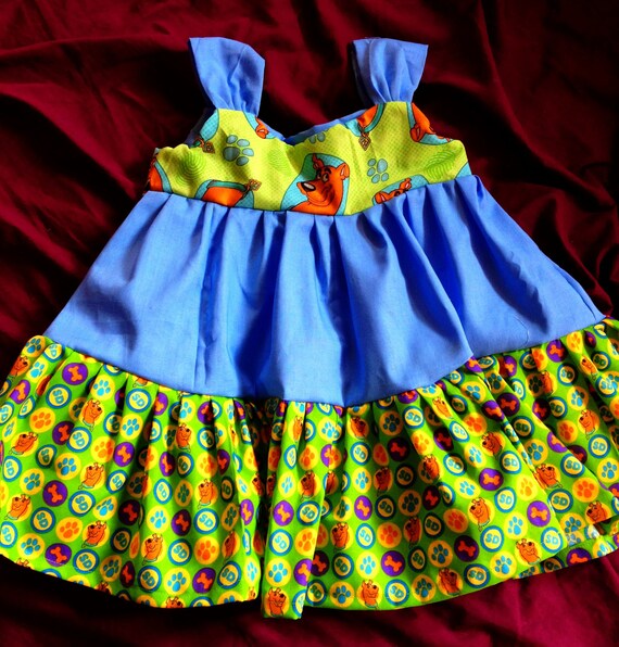 Scooby Doo Dress by myfunclothes on Etsy