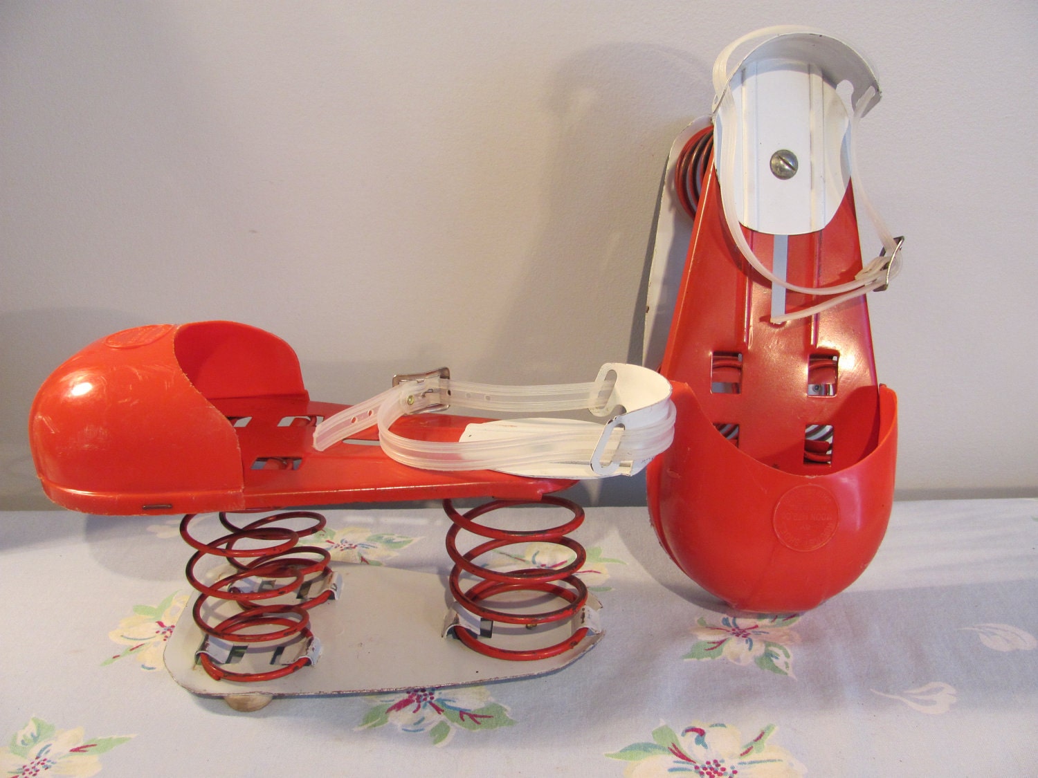 Rocket Shoes by Moon Mfg Mid Century Space Age Toy