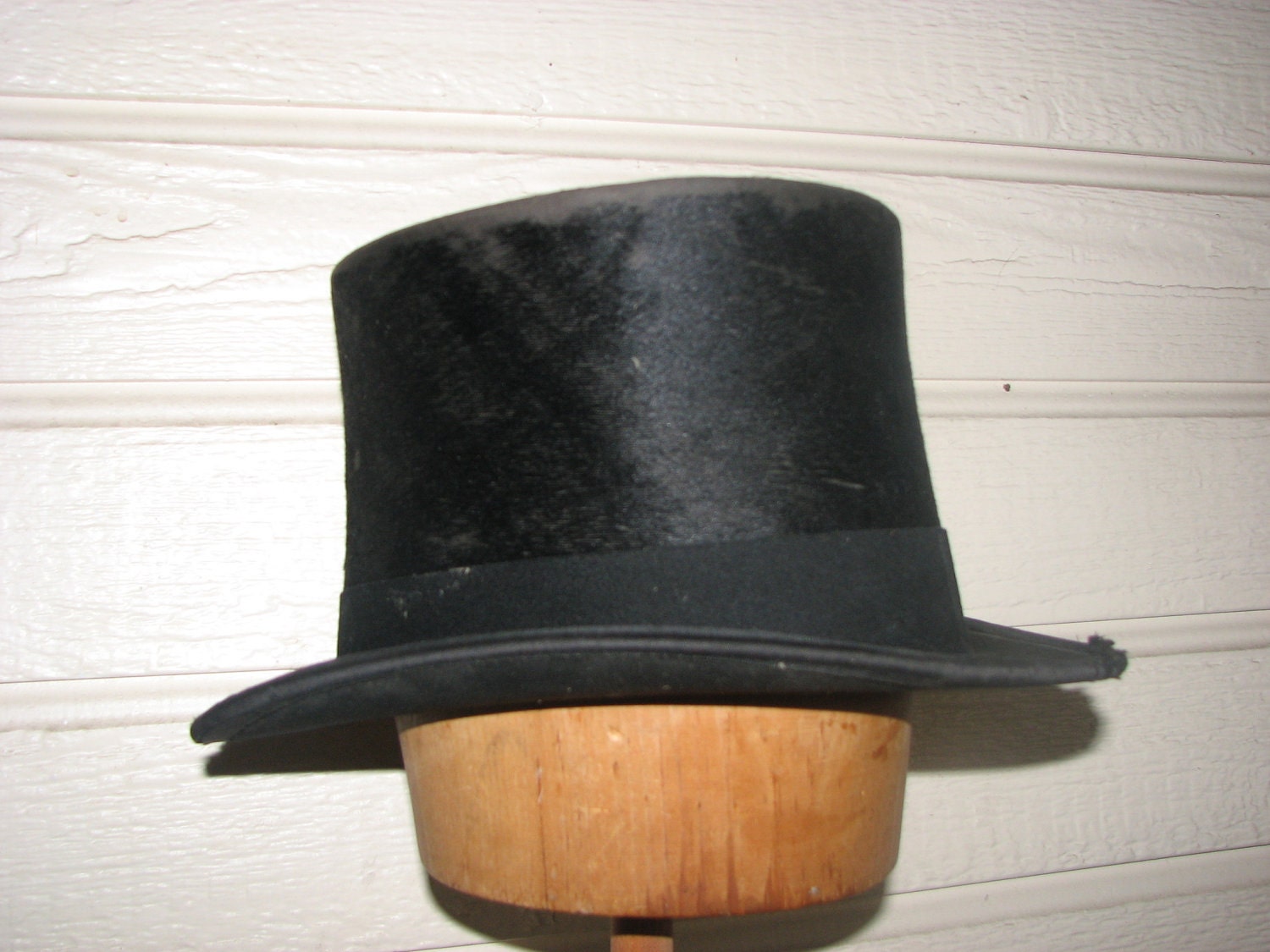 1920 Beaver Top Hat Stove Pipe Hat Magicians Hat Hollywood