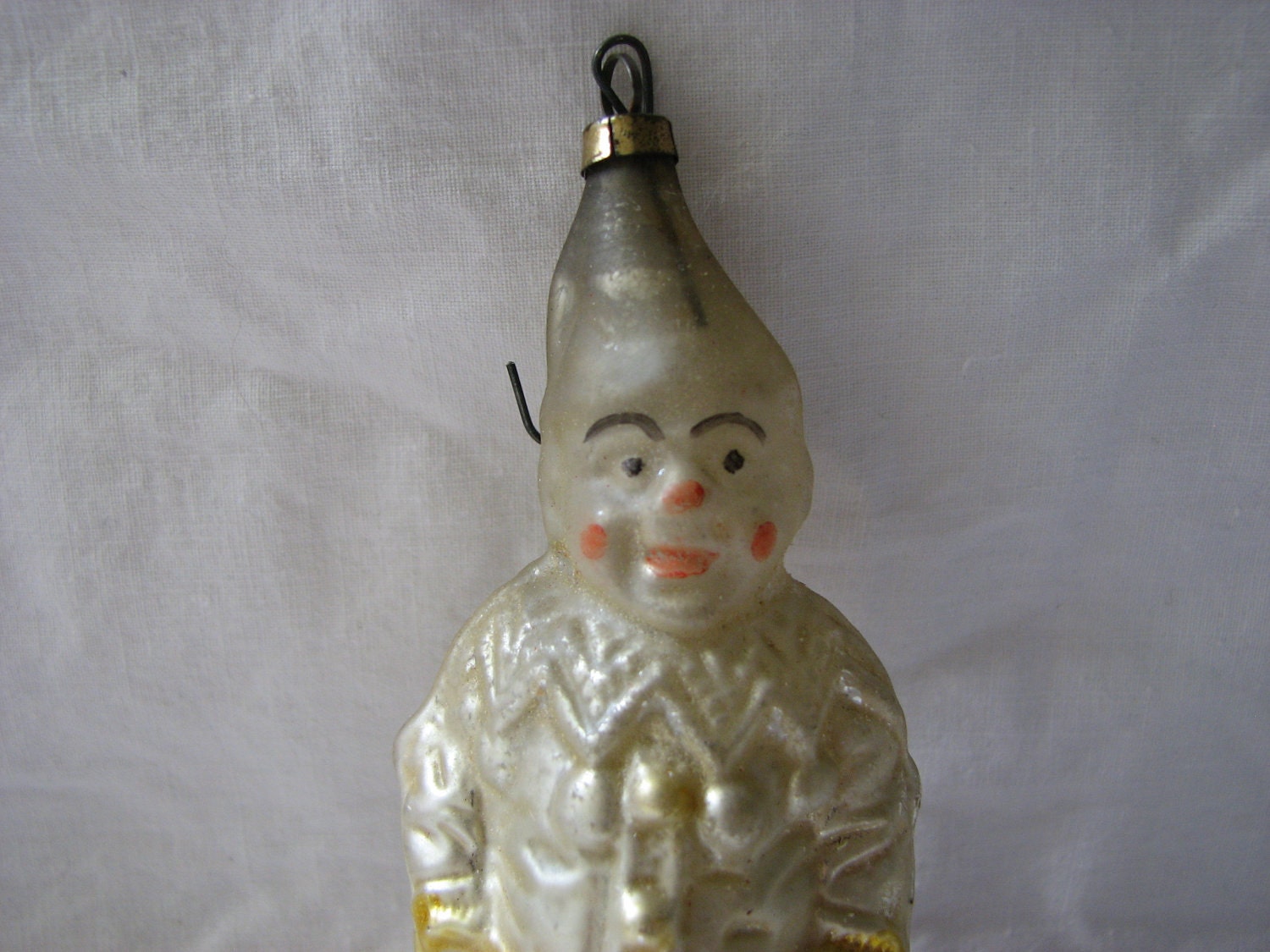 antique pierrot clown glass christmas ornament lauscha germany antique pierrot clown glass christmas ornament lauscha germany