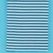 HAPPY STRIPES organic cotton single jersey, petrol-white, 1 m (1,10 yards)
