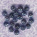 Low Close Out Price-4x6mm Faceted Luster Purple Glass Rondell Beads-20 piece pack