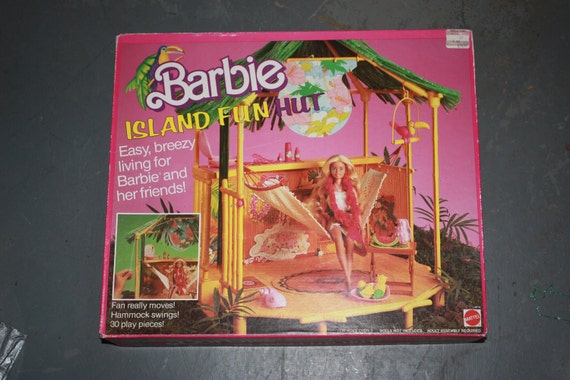 barbie tropical hut