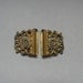 REDUCED Delicate Enameled Metal Buckle Vintage
