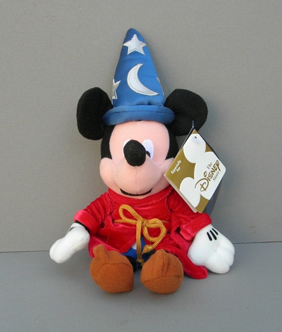 disney year of the mouse collector plush fantasia mickey mouse