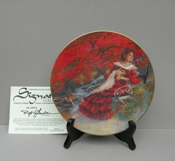 On Sale Alaina Rob Sauber Signature Collection Plate Brayther