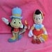 Pinocchio and Jimmy Cricket Disney Classics Plush Dolls