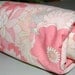 Pink Baby Blanket - Toddler Blanket - Flower Bed for Baby Girl