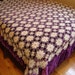 RESERVED FOR CHRIS French Lace Bed Cover Hand Crocheted Antique
