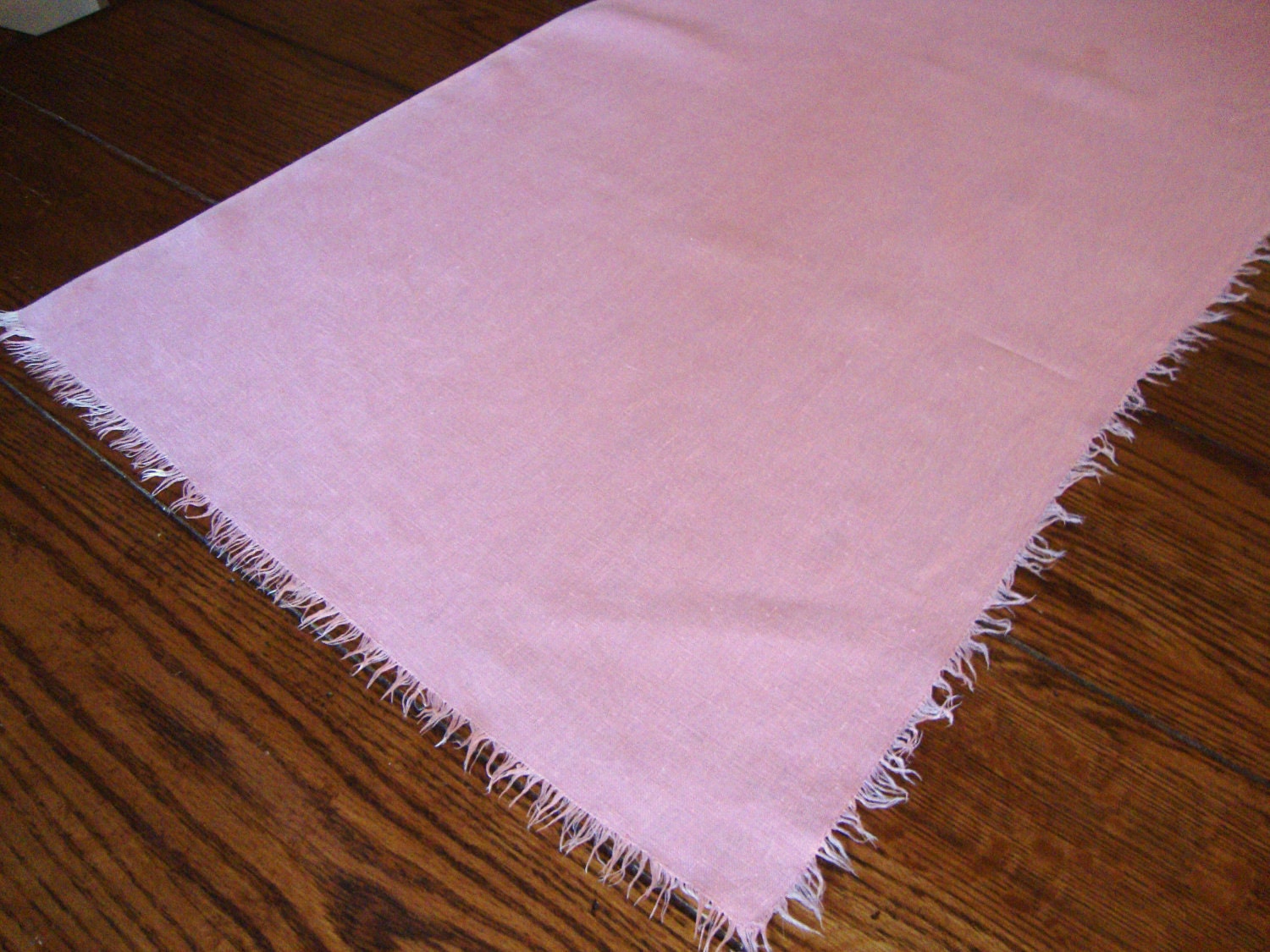 Pink Dresser Scarf Vintage Tablerunner Bedroom Table Runner