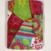 Crayon Wallet - Pink, Lime Green, Teal - READY TO SHIP