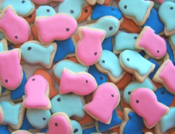 Mini Fish Sugar Cookies - 2 Dozen