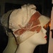 SALE BEAUTIFUL VINTAGE Straw Cloche by Martha Todd Flapper Style