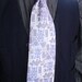 vintage tie 1960's wide style Wembly mayan print from Diz Has Neat Stuff