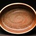Small Oval Shaped Wood Fired Casserole Dish with Great Flashing, Coal Marks and Shino Liner Glaze 2
