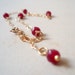 Ruby Bracelet - July Birthstone