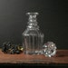 Crystal decanter, vintage glass bottle RESERVED LISTING
