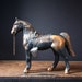 Copper carnival prize horse, vintage copper horse