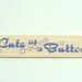 CLEARANCE SALE - 3 yds 5/8" Cotton Twill Tape - Cute as a Button - Blue