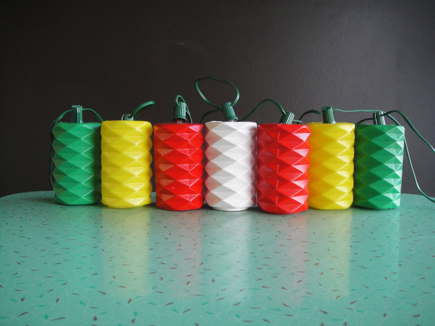 Party Patio Lantern Lights String of Seven 7