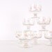Dessert Sundae Gelato Dishes in Iridescent Glass Set of 7
