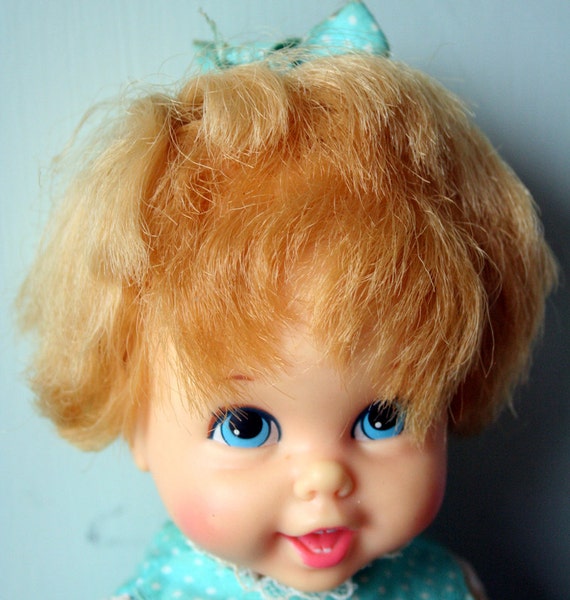 Items similar to 1967 Mattel Baby Small Talk Doll on Etsy