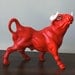 Vintage Ceramic Red Bull