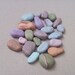 Beach Pebble Polymer Clay Beads, set of 24, assorted