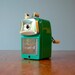 Vintage Carl "Angel 5" Pencil Sharpener - Green